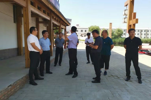 雄安領(lǐng)導蒞臨我公司視察 雄安領(lǐng)導蒞臨我公司視察